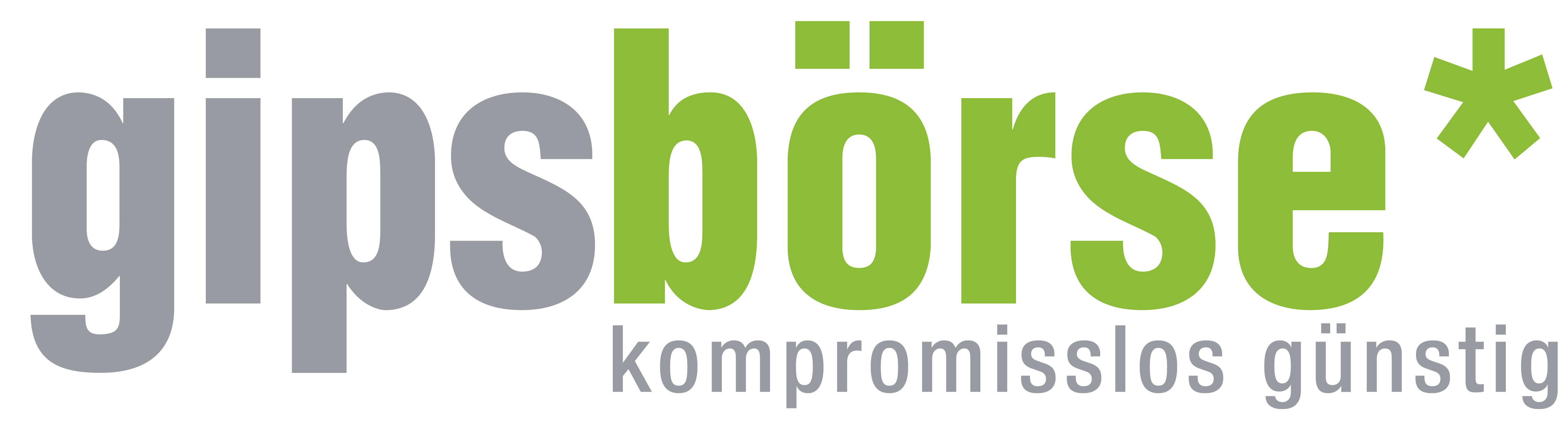 gipsbörse - kompromisslos günstig